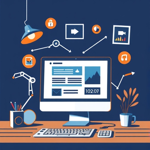 Иллюстрация по переносу сайта на новый хостинг